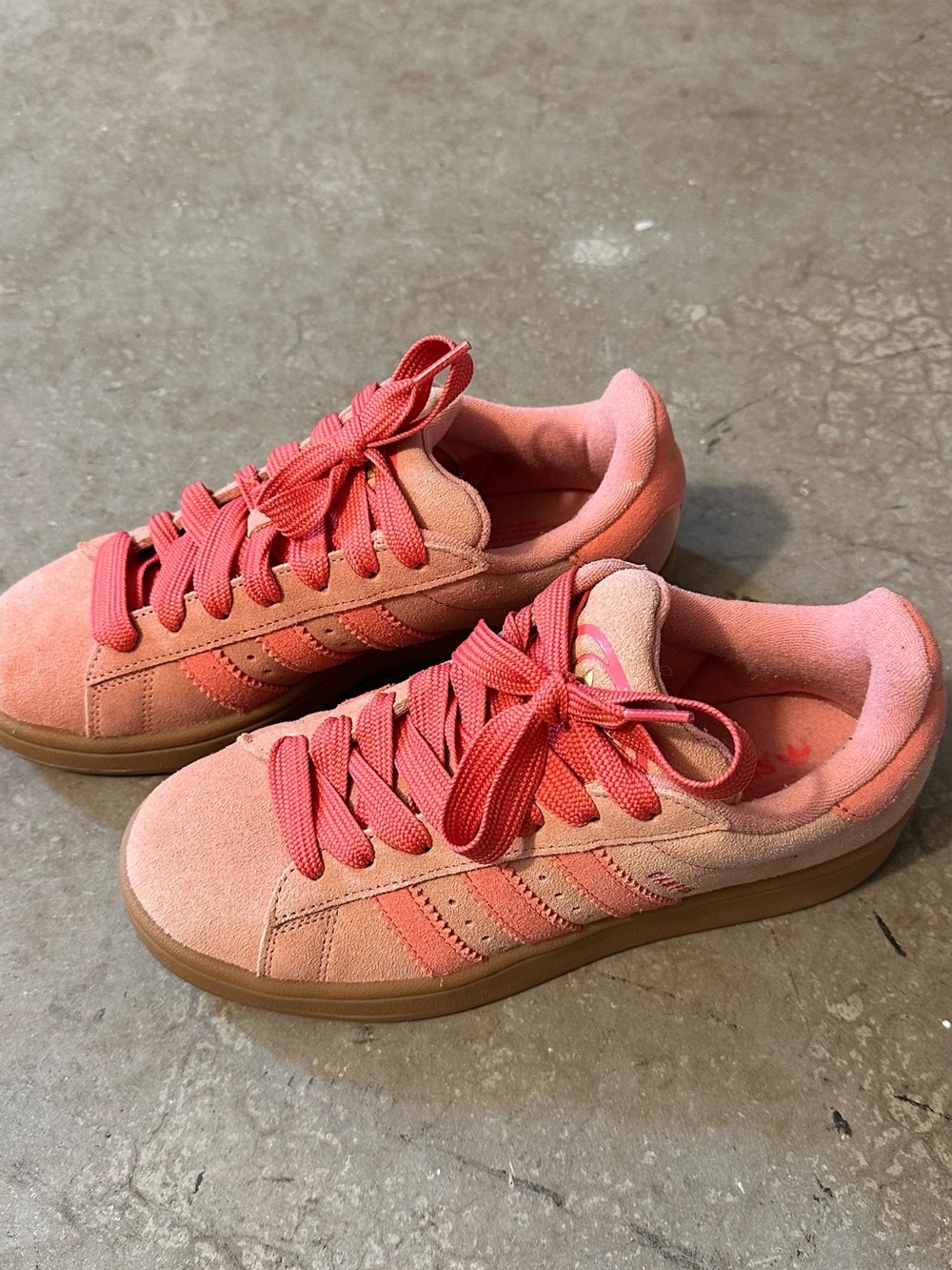 Adidas Campus 00s Coral Pink Suede Women's Sneakers
